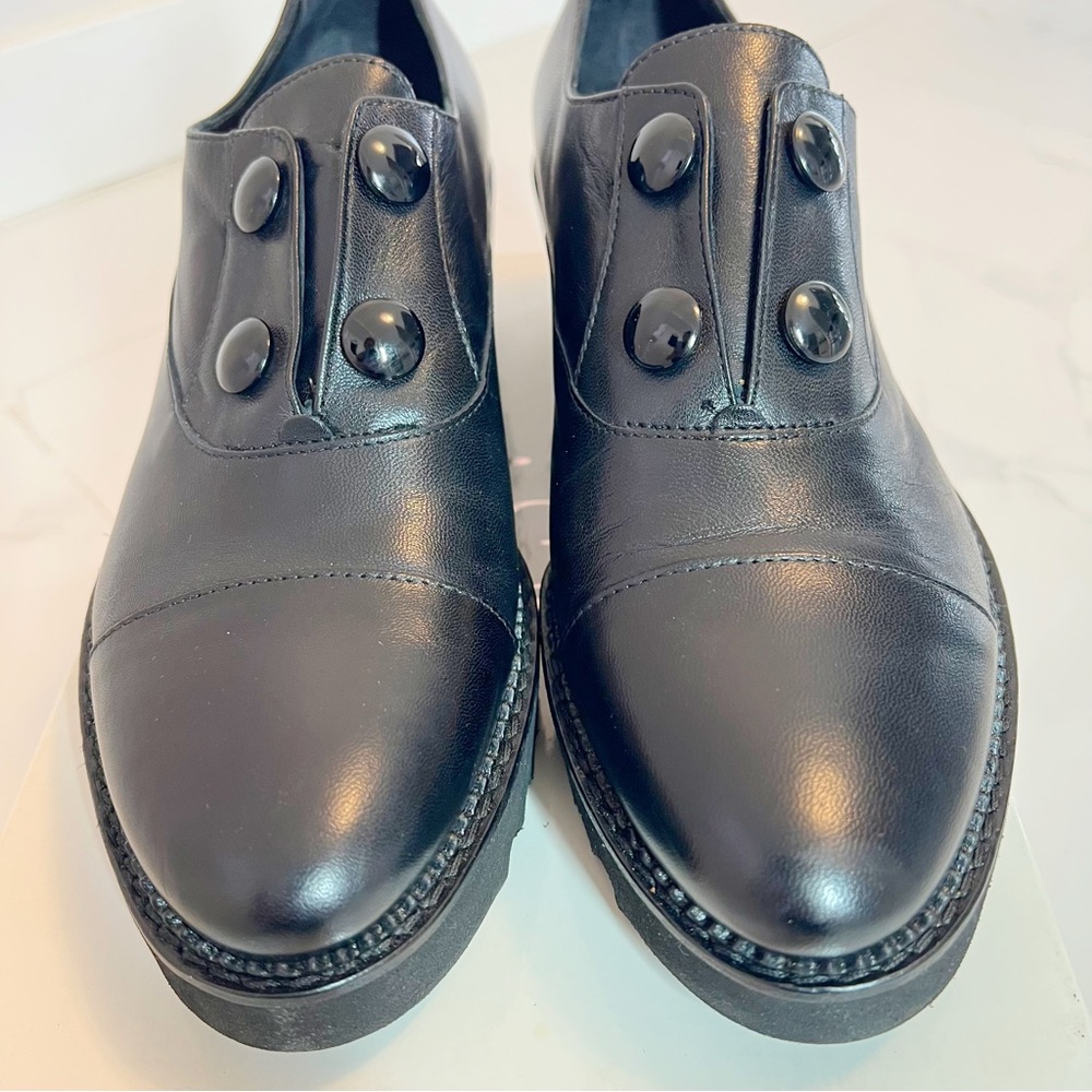 Luca Grossi ITALIAN Black Leather Elastic
Loafers Comfort Shoes Size EU 39 - Picture 6 of 16